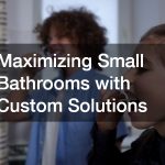 Maximizing Small Bathrooms with Custom Solutions